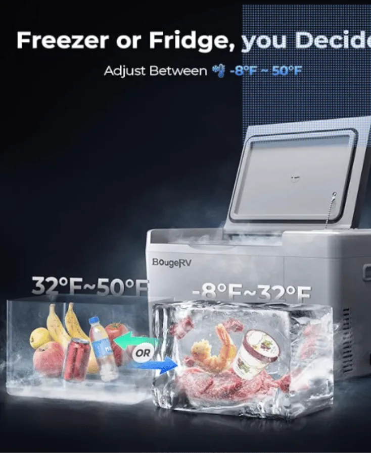 BougeRV 12 Volt Refrigerator 2